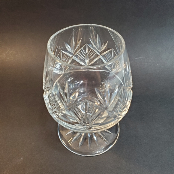 Edinburgh Footed Whiskey Snifter Tasting Glass Handcut Lead Crystal - Picture 2 of 4